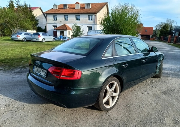 Audi A4 cena 14900 przebieg: 215000, rok produkcji 2008 z Góra małe 56